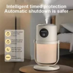 USB Intelligent Home Large Capacity Humidifier With Night Light Small Air Purifier - Image 3