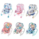 Multifunctional Music and Light Baby Recliner Baby Cartoon Rocking Chair Toy - Image 2