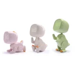 Cartoon Variety Dinosaur USB Charging LED Screen Timer Night Light Electronic Alarm Clock - Image 2