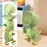 Cartoon Variety Dinosaur USB Charging LED Screen Timer Night Light Electronic Alarm Clock - Image 3