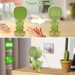 Cartoon Variety Dinosaur USB Charging LED Screen Timer Night Light Electronic Alarm Clock - Image 4
