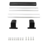 RV Screen Three-section Split Telescopic Rod L-shaped Replacement Handle - Image 7