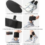 Strap Portable Men Women Cuttable Heating Insoles Washable Foot Warm EVA Electric Heated Shoes Pad - Image 9
