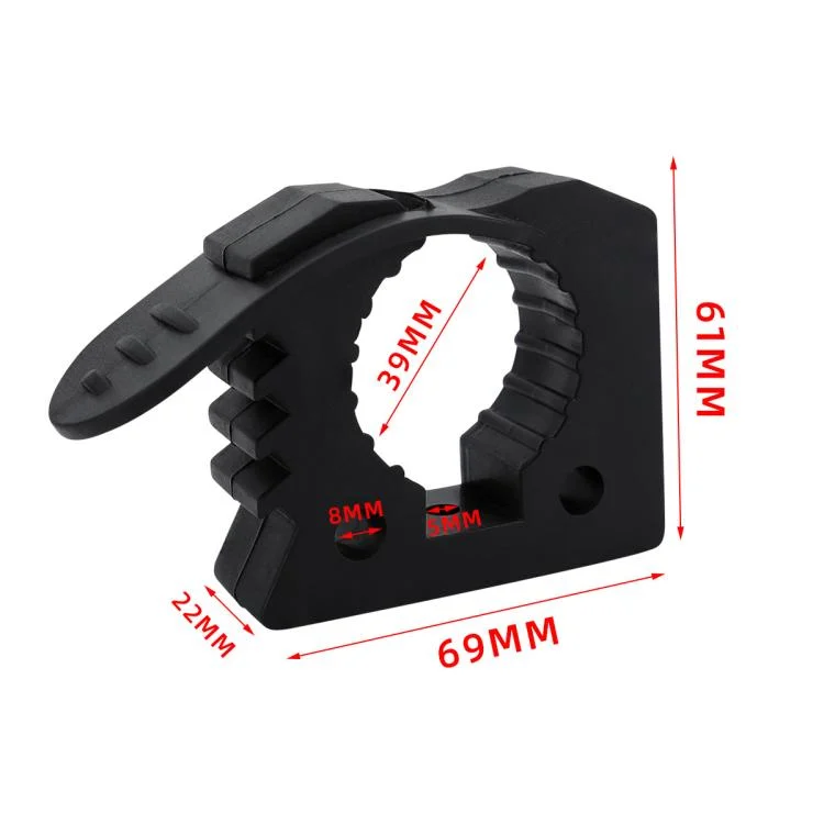 TBD06056328_B3.webp 1pc Quick Installation Clamp Rubber Fixing Buckle For 3-4cm Pipe - Image 4