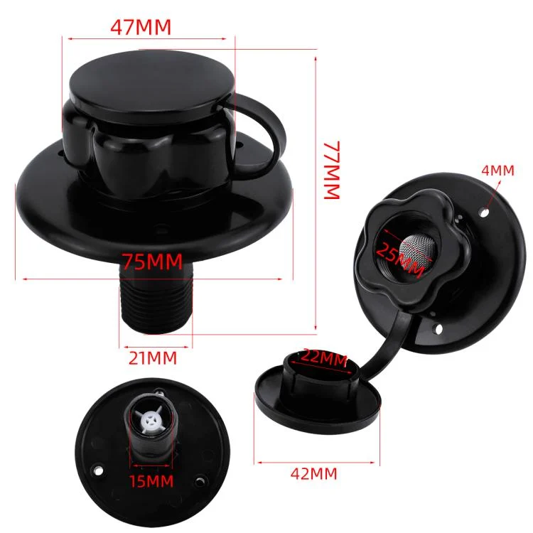 TBD0605633301_4.webp RV Ship Flange Threaded Leak-proof Water Inlet Connector Check Valve - Image 6