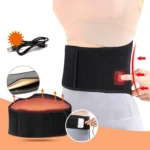 USB Electric Heating Warming Anti-cold Waist Protector Adjustable Sport Support Heat Pad Therapy Waist Belt - Image 2