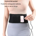 USB Electric Heating Warming Anti-cold Waist Protector Adjustable Sport Support Heat Pad Therapy Waist Belt - Image 7