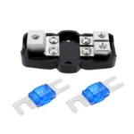 1 Out 2 Ways Car Audio Power Fuse Holder Car Fuse Distribution Block - Image 3