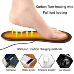 Men Women USB Electric Heated Shoe Insoles Foot Warming Pad Washable Size Free Cutting EVA Heating Insoles - Image 8