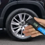 Automotive Electronics Handheld Wireless Tire Pressure Detector - Image 4
