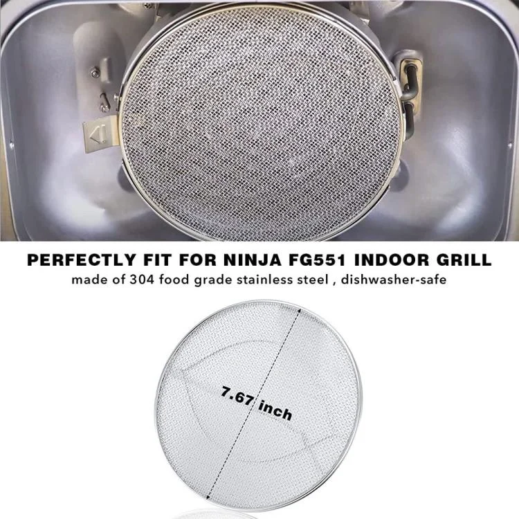 TBD06056395_B2.webp For Ninja AG300 / IG651 / IG551 Double Layer Splatter Shield Splash Guard - Image 3