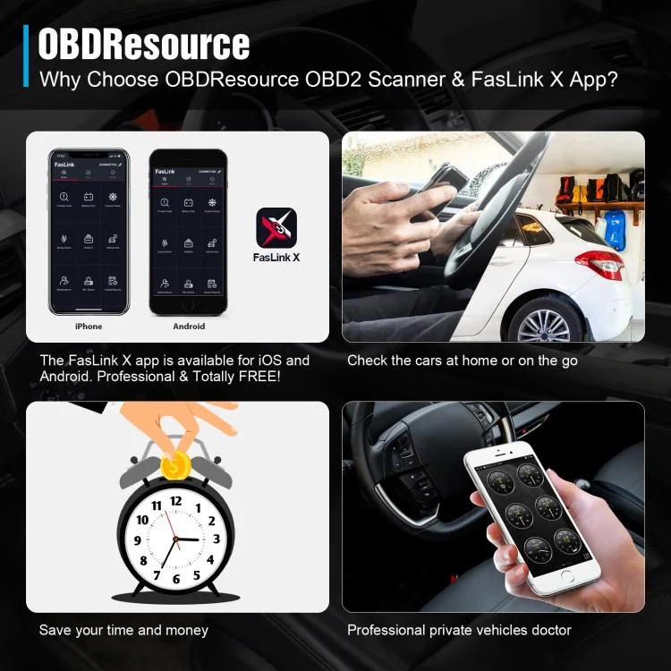 TBD06056446_3.webp OBDResource ELM327 Car Fault Bluetooth Diagnostic Instrument Supports iO - Image 4