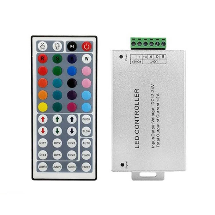 IR Aluminum Colorful LED Strip Light Controller