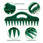 Seed Punch Soil Quick Punch Gardening Seed Spacing Tool Vegetable Plant Sowing Tool - Image 3