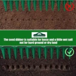 Seed Punch Soil Quick Punch Gardening Seed Spacing Tool Vegetable Plant Sowing Tool - Image 5