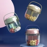 Portable Pill Box Sealed Waterproof Pill Dispenser Drugs Medicine Organizer Dispenser Box - Image 2