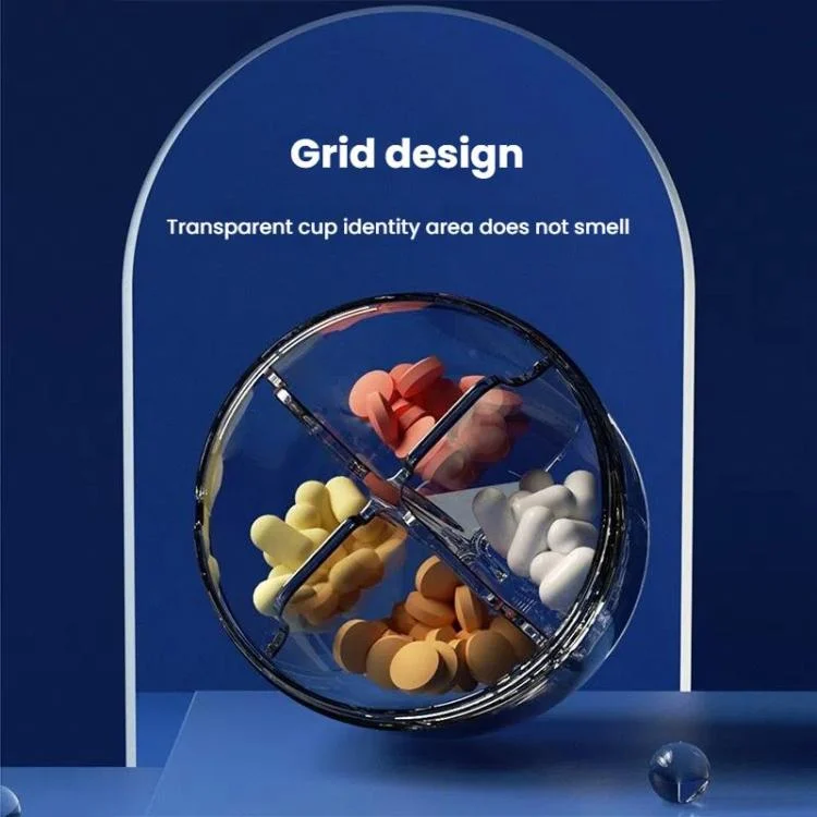 TBD06056562_B4.webp Portable Pill Box Sealed Waterproof Pill Dispenser Drugs Medicine Organizer Dispenser Box - Image 5