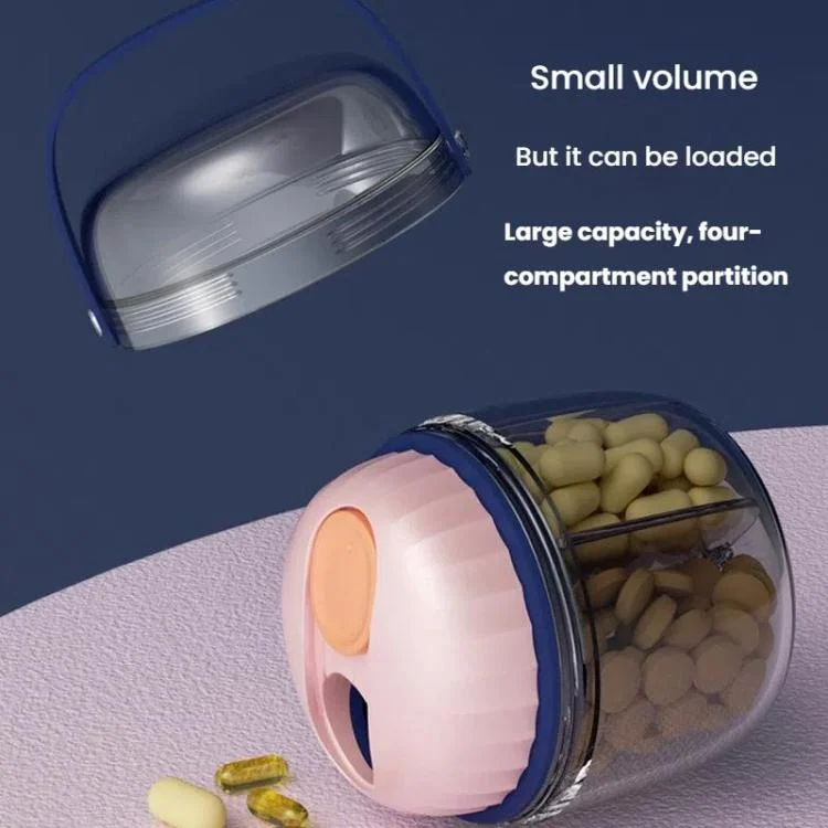 TBD06056562_B5.webp Portable Pill Box Sealed Waterproof Pill Dispenser Drugs Medicine Organizer Dispenser Box - Image 6