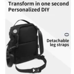 Ozuko Motorcycle Riding Leg Bag Multifunctional Sports Waterproof Waist Bag - Image 2