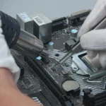 SUGON 202 2 In 1 Soldering Iron Dual Display Cell Phone Repair Hot Air Thermostat Soldering Station Combination Set - Image 10