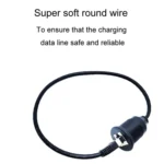 RJ45 CAT5e Ultra Category 5 Cable Round Single Port Male To Female Car Waterproof Cable - Image 4