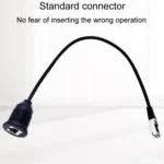 RJ45 CAT5e Ultra Category 5 Cable Round Single Port Male To Female Car Waterproof Cable - Image 6