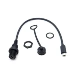 0.3m Male To Female Extension Cable Car Waterproof Wire - Image 2