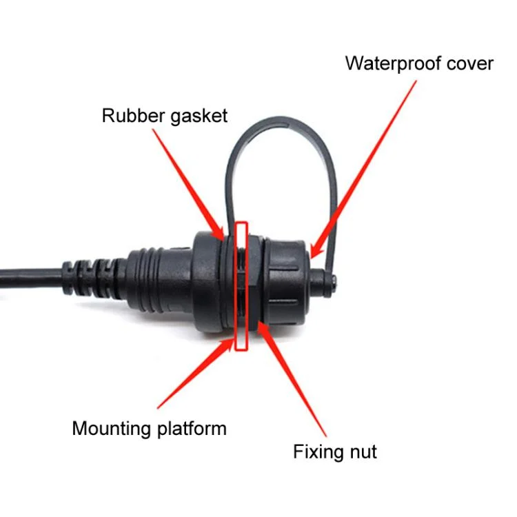 TBD06056686_B2.webp 0.3m Male To Female Extension Cable Car Waterproof Wire - Image 3