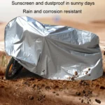Motorcycle And Bicycle Sun Dust And Rain Protection Cover - Image 6