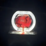 2.5 inch Motorcycle Electric Bike Car Universal Built-in LED Headlight Spot Lens Far and Near Spotlight