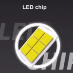 2.5 inch Motorcycle Electric Bike Car Universal Built-in LED Headlight Spot Lens Far and Near Spotlight - Image 3