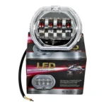 Motorcycle Electric Vehicle General Modification LED Headlight 4 Beads Double Lens Lamps - Image 10