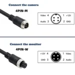 Car Camera Adapter Connector Wire 50cm - Image 3
