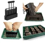 Handheld Seedling Planter Sowing Tool Soil Blocker - Image 4