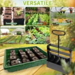 Handheld Seedling Planter Sowing Tool Soil Blocker - Image 7