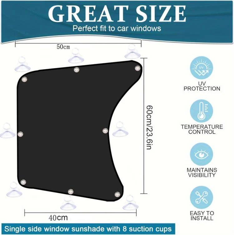 TBD06056796_B1.webp Car Sun Protection Heat Insulation Sunshade Front Side Curtains - Image 2
