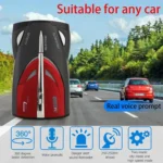 Car Radar Speed Detector Car Laser Enhanced Electronic Dog, Support English / Russian - Image 3