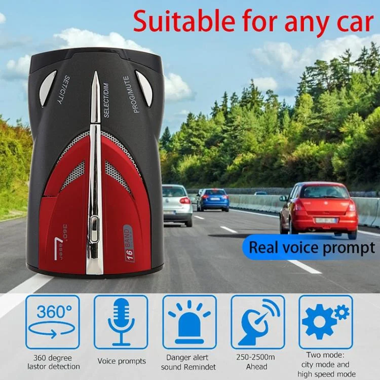 TBD06056798_2.webp Car Radar Speed Detector Car Laser Enhanced Electronic Dog, Support English / Russian - Image 3