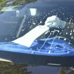 Car Film Tools Long Plastic Film Scraper Front Rear Extended Scraper - Image 2