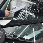 Car Film Tools Long Plastic Film Scraper Front Rear Extended Scraper - Image 4