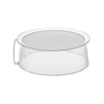 Microwave Food Heating Splashproof Cover Food Grade PC Household High Temperature Resistant Bowl Rice Cover