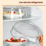 Microwave Food Heating Splashproof Cover Food Grade PC Household High Temperature Resistant Bowl Rice Cover - Image 10