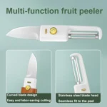 2-in-1 Household Double-headed Multifunctional Portable Fruit Knife Peeler - Image 4