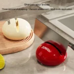 Suction Cup Knife Sharpener Kitchen Household Mini Sharpening Tool Tungsten Steel Quick Sharpening Tool - Image 3