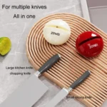 Suction Cup Knife Sharpener Kitchen Household Mini Sharpening Tool Tungsten Steel Quick Sharpening Tool - Image 7