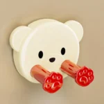 Suction Cup Plug Hook Hole-free Power Cord Wall Fixer Data Cable Storage Organizer