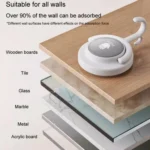 Suction Cup Hook No Hole Bathroom Strong Load-bearing Swivel Wall Behind Door No Trace Sticky Wall Hook - Image 11