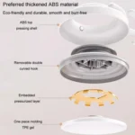 Suction Cup Hook No Hole Bathroom Strong Load-bearing Swivel Wall Behind Door No Trace Sticky Wall Hook - Image 10