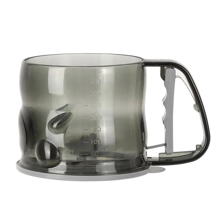 Kitchen Handheld Semi-Automatic Flour Sifter Baking Assistant Powder Sieving Tool