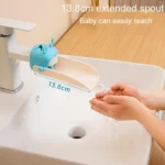 Cartoon Little Deer Kids Faucet Extender Household Splashproof Faucet Diverter Tool - Image 5
